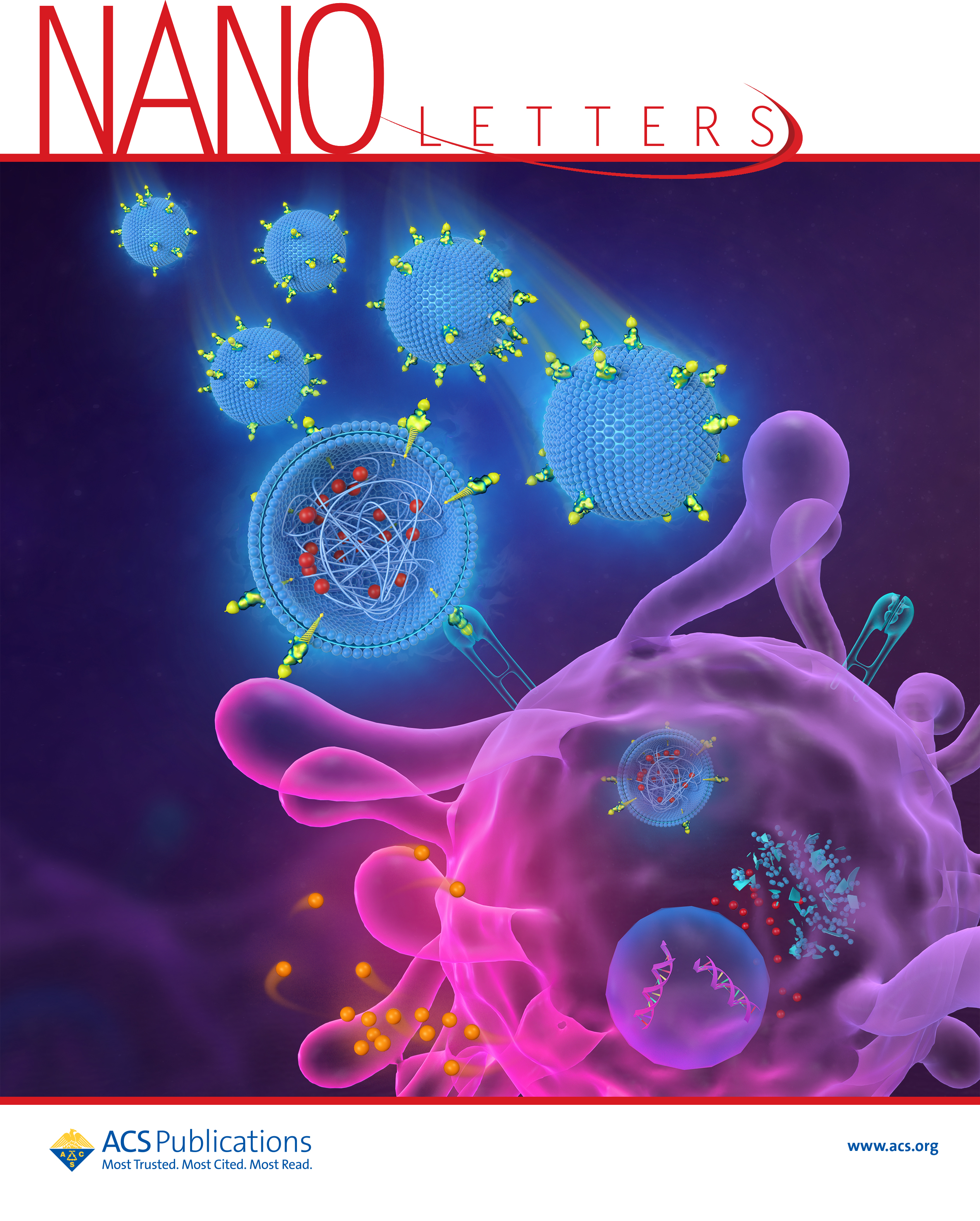 LetPub Journal Cover Art Design - Engineered Nanovaccine Targeting Clec9a+ Dendritic Cells Remarkably Enhances the Cancer Immunotherapy Effects of STING Agonist